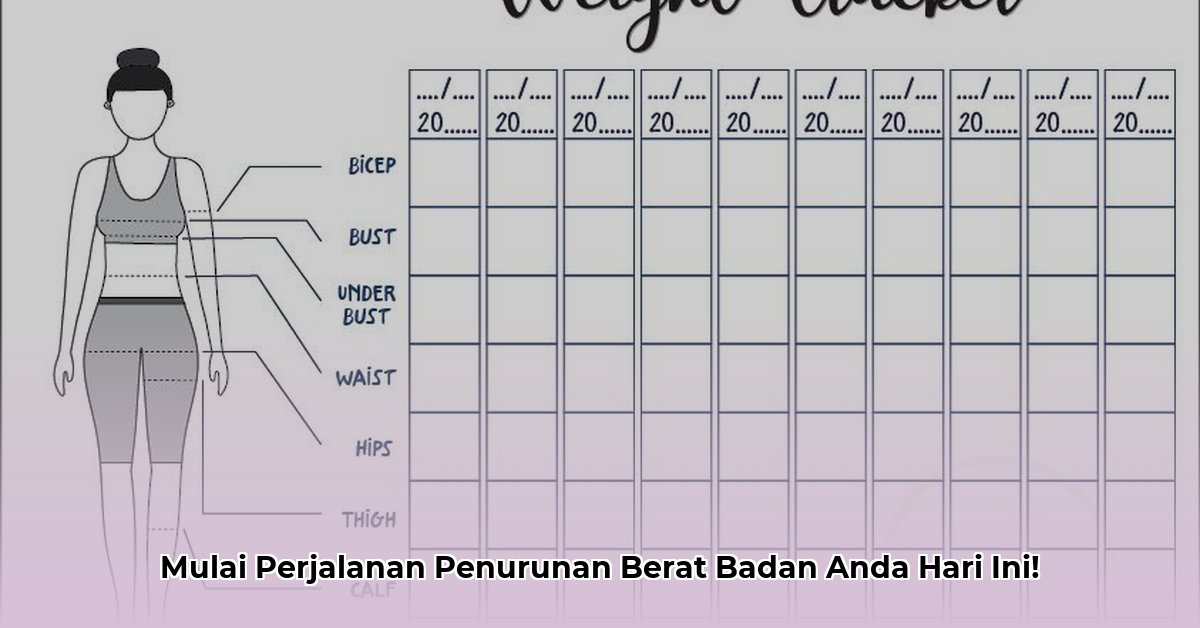 weight loss tracker template free